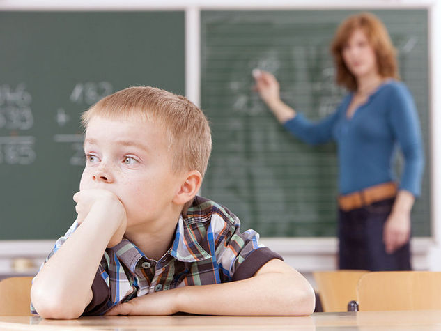 Un bambino sensibile in classe non apprende